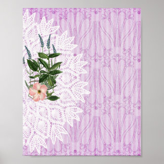 Póster Patrón de papel digital 4