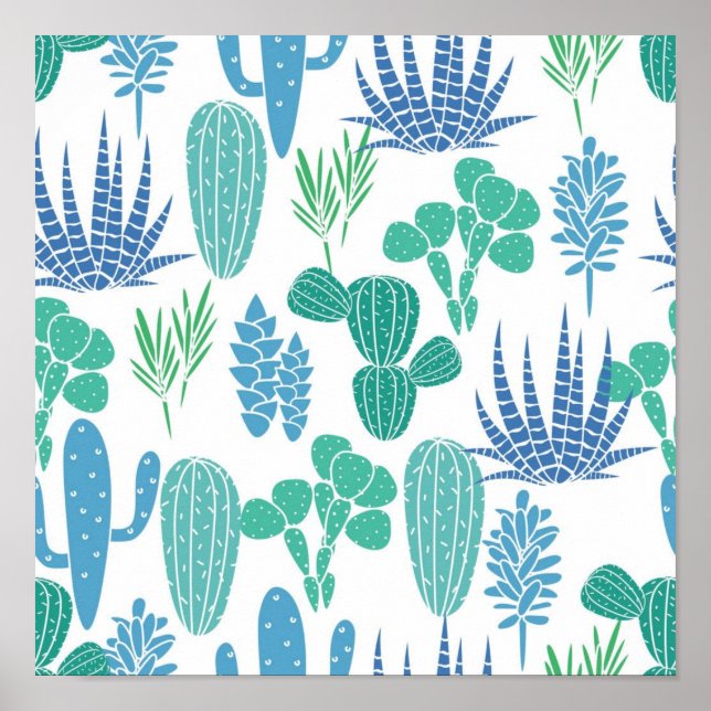 Póster Patrón de planta (Frente)