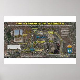 Póster Patrón de Pléyades de Madrid 4