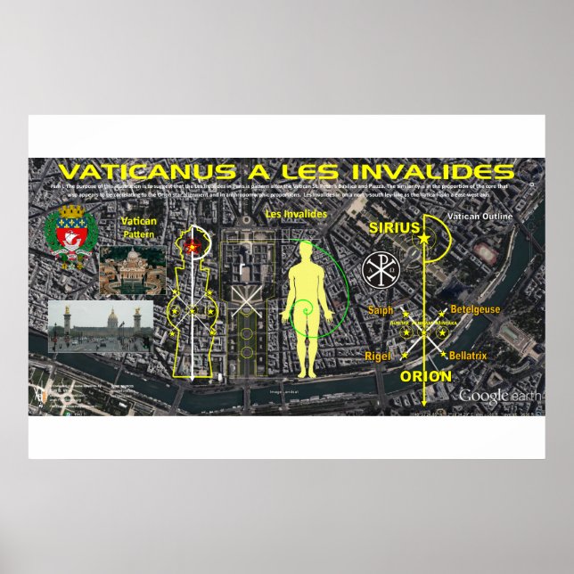Póster Patrón de Pléyades del Vaticano 6 (Frente)