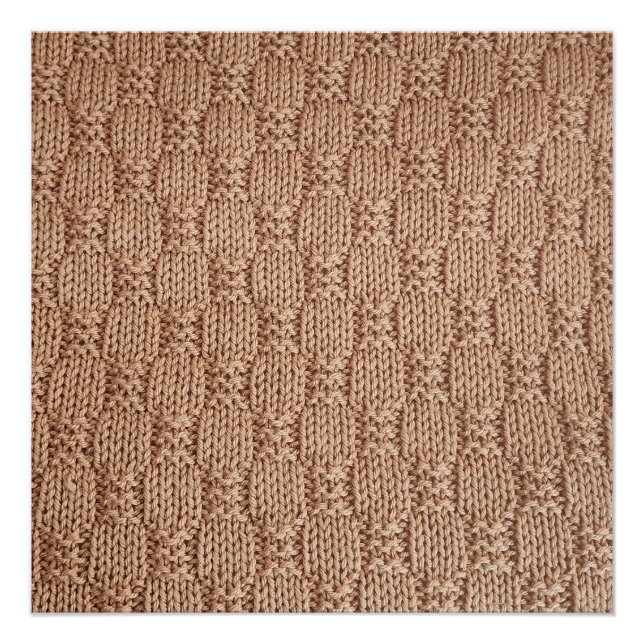 Póster Patrón de punción del cuchillo de burbuja de Shirl (Anverso)