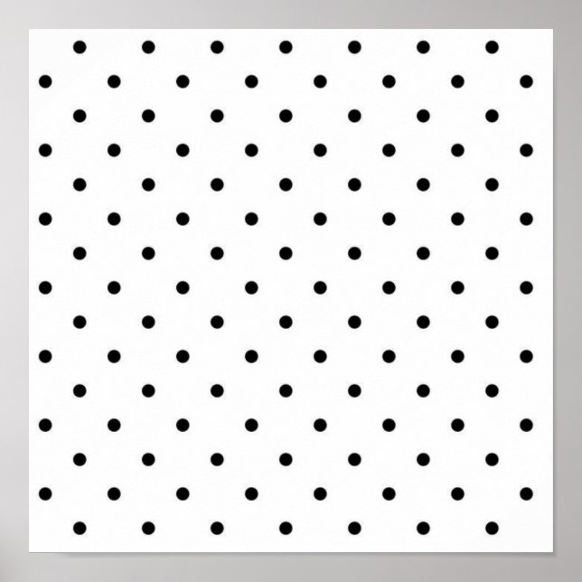Póster Patrón de puntos polacos (Frente)