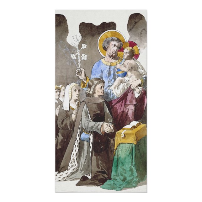 Póster Patrón de San José de la Iglesia Universal (Anverso)