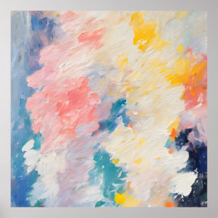 Póster Patrón de Sueño de Pastel Hues