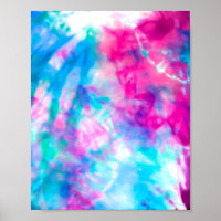 Patrón de tinte azul rosado de Guay Artsy Girly