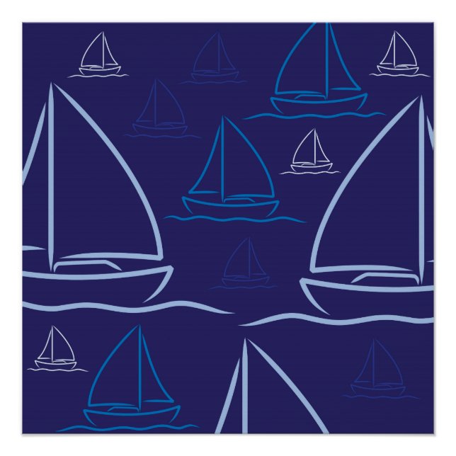 Póster Patrón de yate (Anverso)