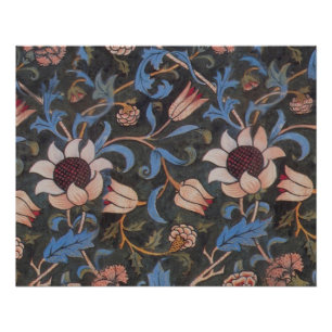 Póster Patrón Evenlode de William Morris: Vintage Malhumo