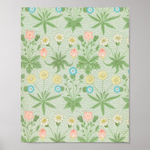 Póster Patrón famoso de Daisy de William Morris.