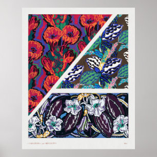 Póster Patrón floral 3