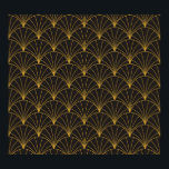 Póster Patrón geométrico Art Deco, inmaculado.<br><div class="desc">Patrón Art Déco Vintage Sin Maravilla. Textura decorativa geométrica. Glamour Art Deco: ¡Belleza geométrica desatada! Patrón geométrico Art Deco: Elegancia Vintage! deco, patrón, fondo, ilustracion, motivo, oro, sin costura, decoración, nouveau, japonés, flor, ventilador, baldosa, concha, geométrica, círculo, textura, lujo, abstracto, moda</div>