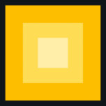 Póster Patrón geométrico de cuadrados amarillos<br><div class="desc">Un diseño geométrico de arte moderno con cuadros amarillos de diferentes colores.</div>