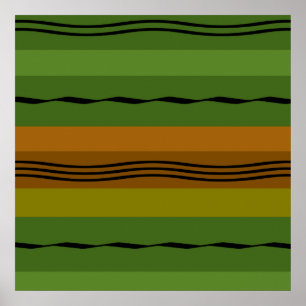 Póster Patrón geométrico elegante moderno