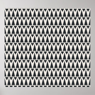Póster Patrón Geométrico Moderno Sin Precedentes