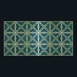 Póster Patrón geométrico sin fisuras Art-deco. Vinta<br><div class="desc">Patrón geométrico sin fisuras Art-deco. Ilustracion de época. Color Royald.</div>