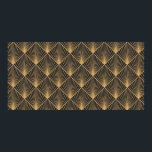 Póster Patrón Geométrico Sin Marea Art Deco. Elegante Wal<br><div class="desc">Patrón Geométrico Sin Marea Art Deco. Elegante Diseño de tapiz con Textura de Oro. Antecedentes Vintage abstractos. Ilustracion de época</div>