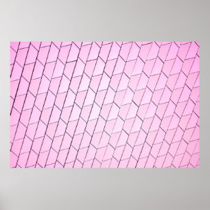 Póster Patrón gris