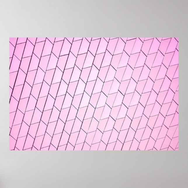 Póster Patrón gris (Frente)