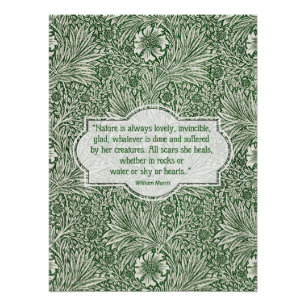 Póster Patrón Marigold - William Morris
