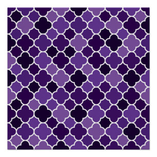 Póster Patrón marroquí