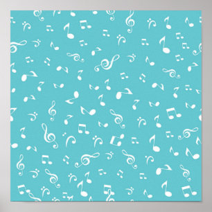 Póster Patrón musical