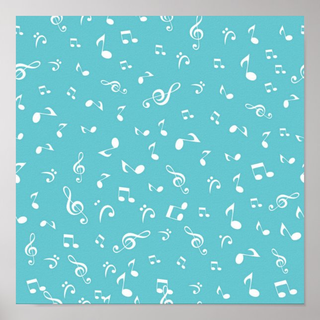 Póster Patrón musical (Frente)