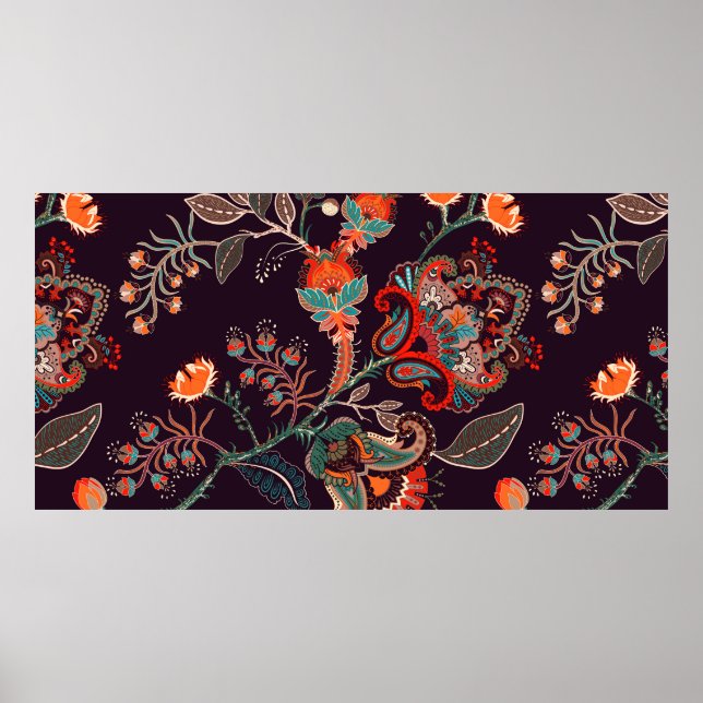 Póster Patrón natural sin foco. Antecedentes con una gran (Frente)