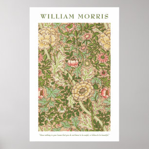 Póster Patrón Norwich de Diseño de William Morris