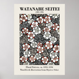 Póster Patrón oral de Watanabe Seitei
