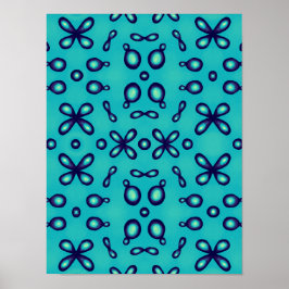 Póster Patrón Orbital Atómica de Química Orgánica