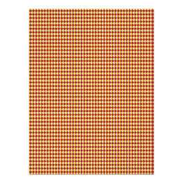 Póster Patrón repetido moderno de mediados de siglo