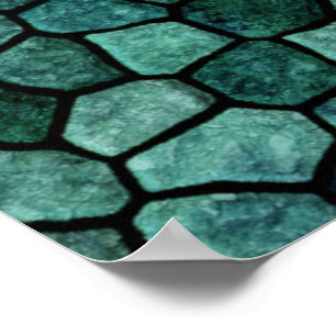 Póster Patrón resumen de textura de corteza oceánica de m