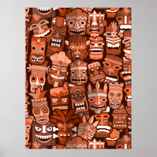 Póster Patrón TIKI 3