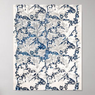 Póster Patrón Wallflower 1890 Por William Morris