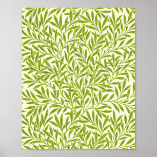 Póster Patrón Willow de William Morris