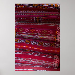 Póster Patrones de almohada textil