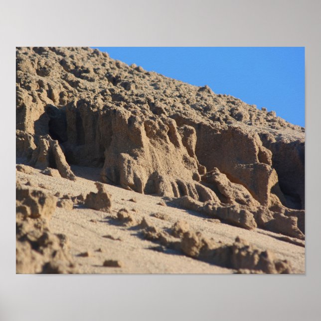 Póster Patrones de arena No. 2 Naturaleza (Frente)