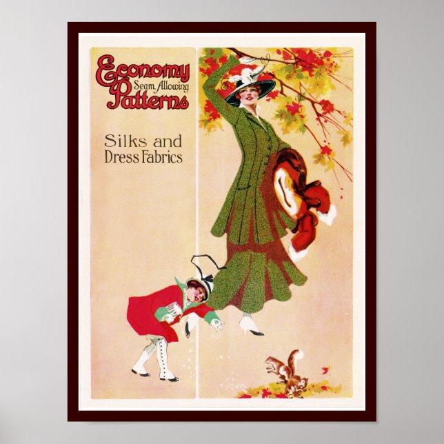 Póster Patrones económicos (Frente)