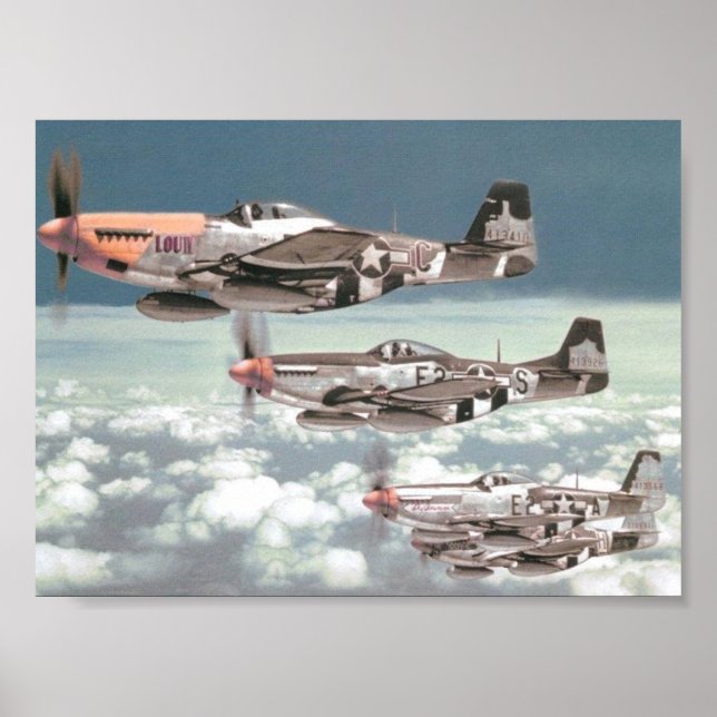 Póster Patrulla de Mustang (Frente)