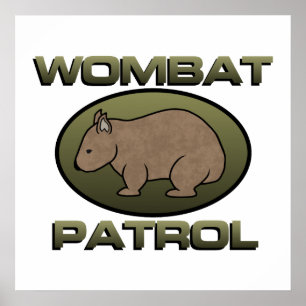 Póster Patrulla II de Wombat