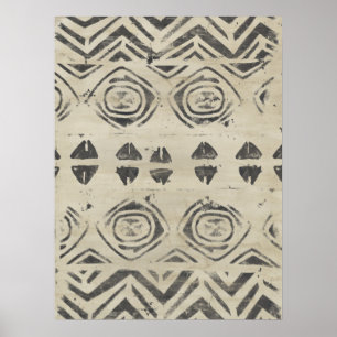 Póster Pattern Bazaar - Rounded and Geometric Shapes