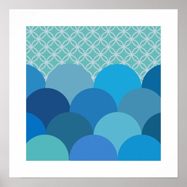 Póster Patterned Circles 2 (Frente)