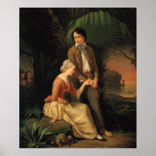 Póster Paul and Virginie