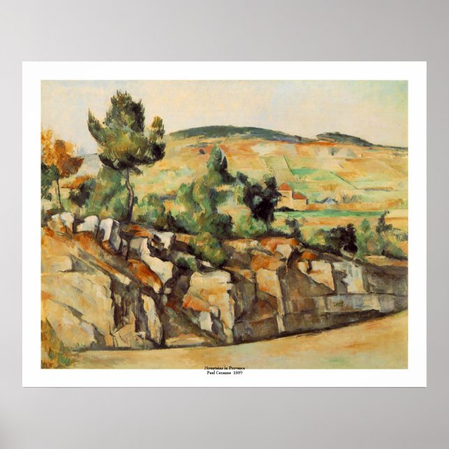 Póster Paul Cezanne (Frente)