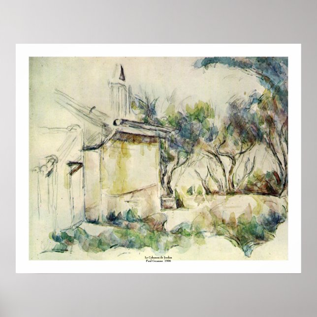 Póster Paul Cezanne (Frente)