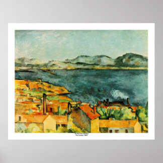 Póster Paul Cezanne