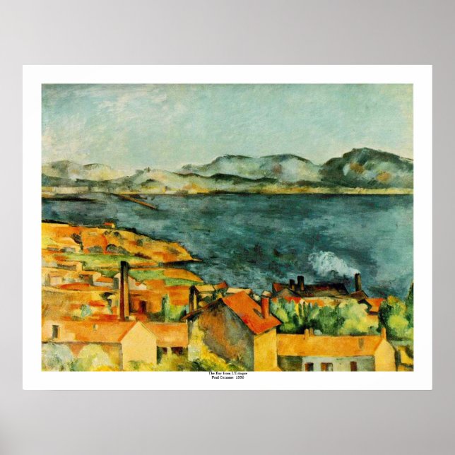 Póster Paul Cezanne (Frente)