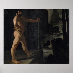Póster Paul Cezanne Apoteosis de Delacroix