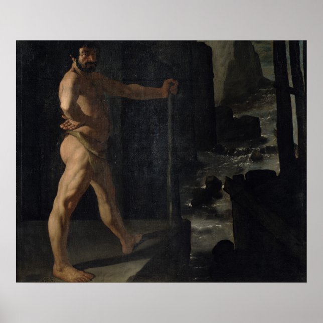 Póster Paul Cezanne | Apoteosis de Delacroix (Frente)