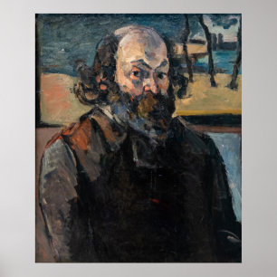 Póster Paul Cezanne - autorretrato