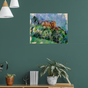 Póster Paul Cezanne - Chateau Noir